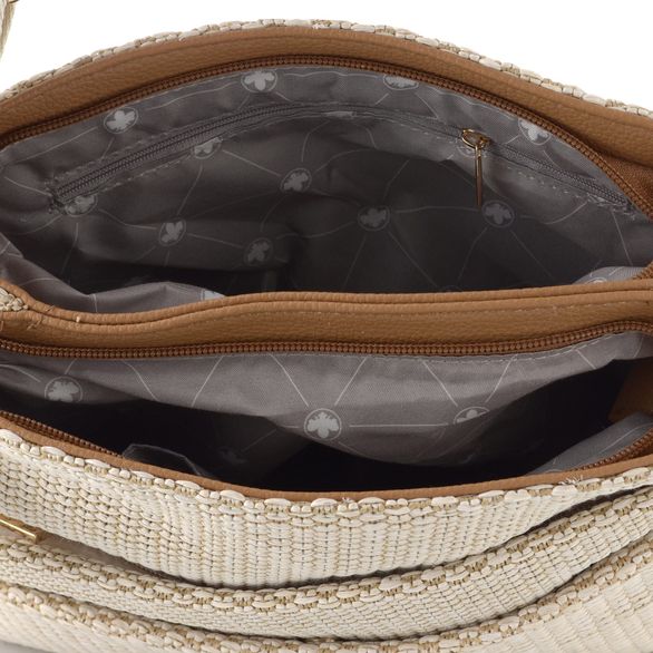 Rieker crossbody kabelka se srdcem muschel/palegold H1004-62