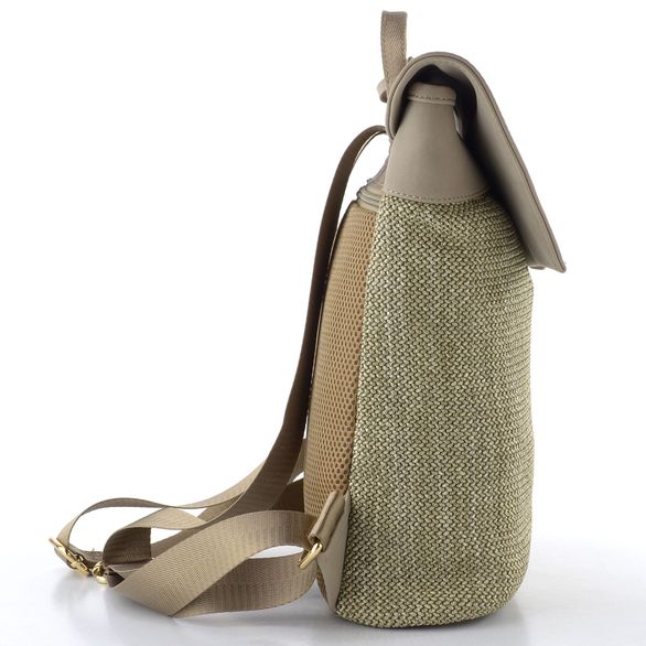 Rieker zelený batoh s klopou H1386-96