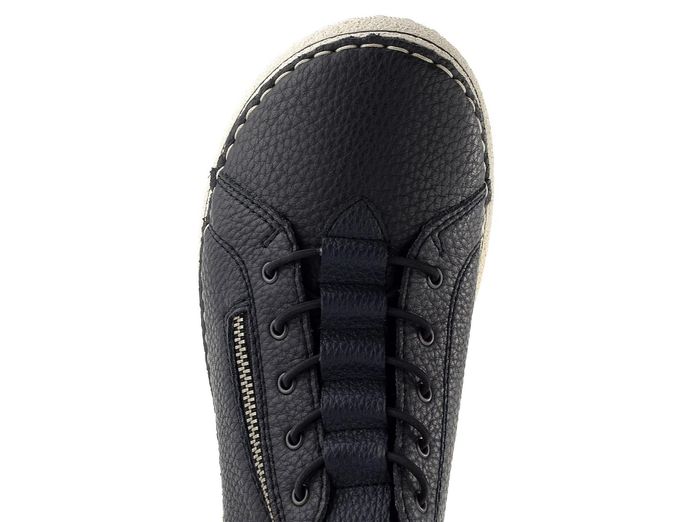 Rieker polobotky se zipem tmavě modré 50965-14