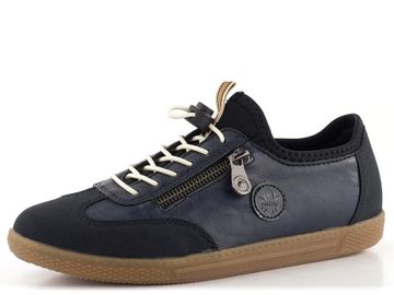 Rieker prozouvací polobotky tmavě modré L9750-14