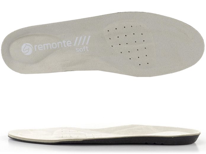 Remonte bílo-černé tenisky se zipem D1312-80