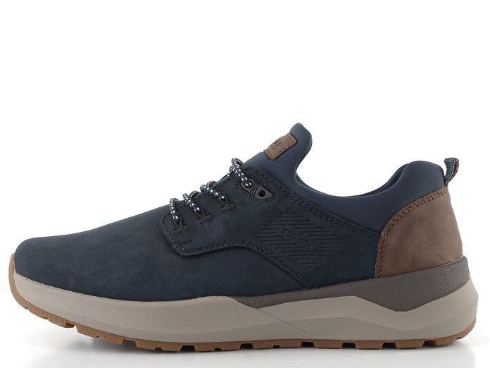 Rieker pánské polobotky pazifik/schoko/navy 06050-14