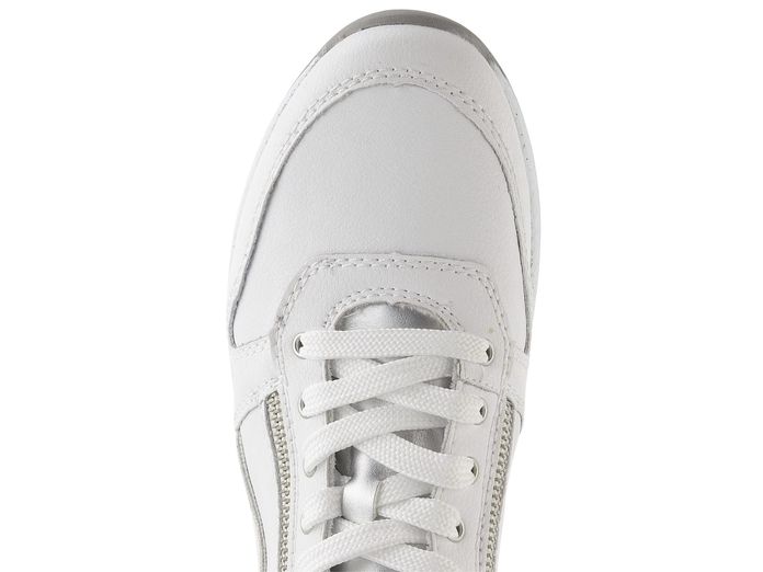 Rieker tenisky se zipy bílé N1100-81