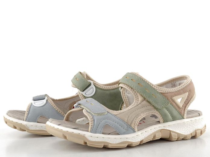 Rieker barevné sportovní sandály 68866-94