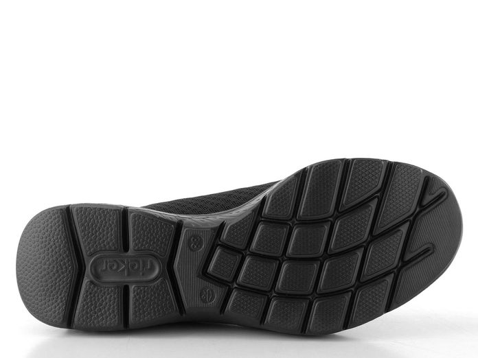 Rieker Sport černé prozouvací tenisky M5070-00