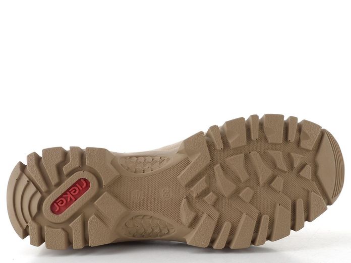 Rieker tenisky s pružným šněrováním camel M9853-20