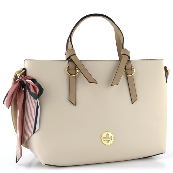 Rieker krémová shopper kabelka s mašlí H1507-60