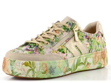 Rieker Sport tenisky na platformě zelené/multi M7711-91