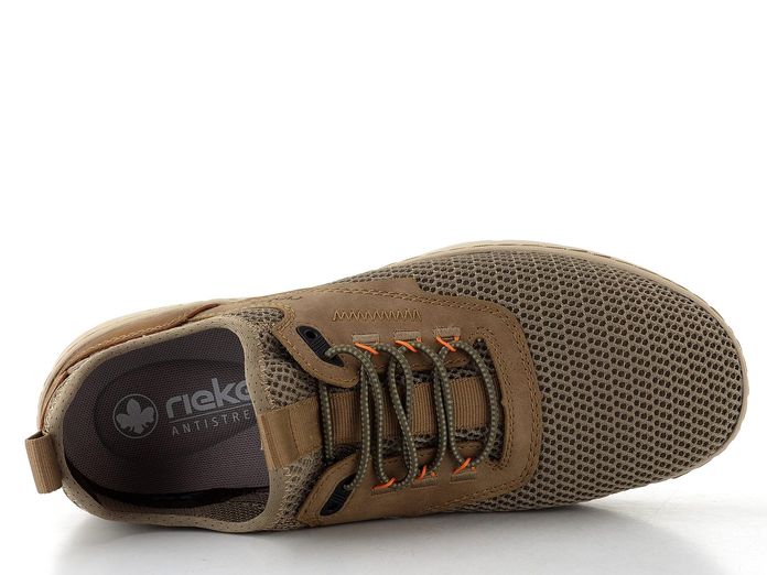 Rieker prozouvací pánské tenisky hnědé 08365-64