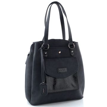 Rieker kabelka - batoh modro-černý H1036-14