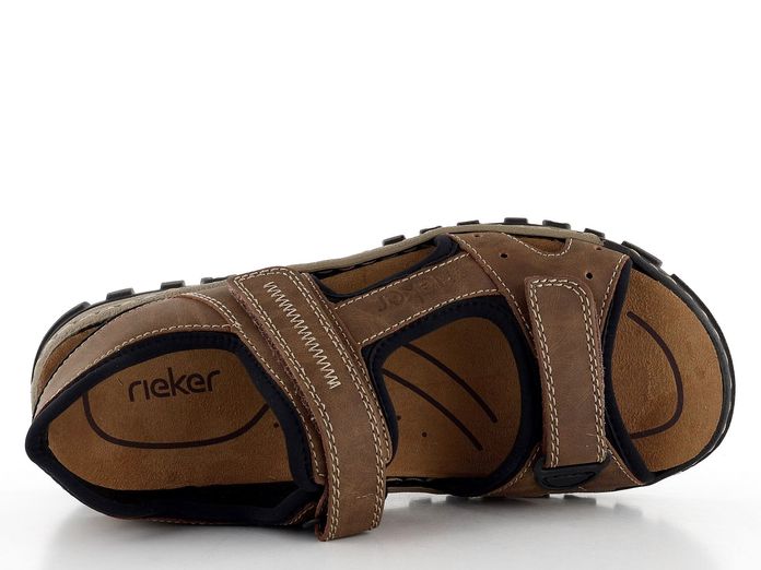 Rieker pánské sandály hnědé 25084-24