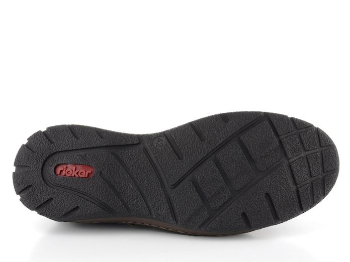 Rieker pánské polobotky se zipem černé B0321-00