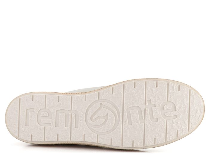 Remonte polobotky s barevnými tkaničkami offwhite D1F00-81