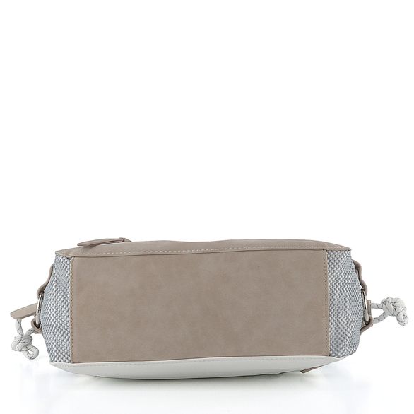 Rieker kombinovaná shopper kabelka bílá/béžová/šedá H1349-82