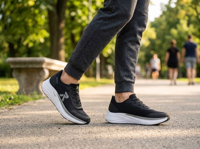 Rieker Sport pánské černé tenisky U4102-00