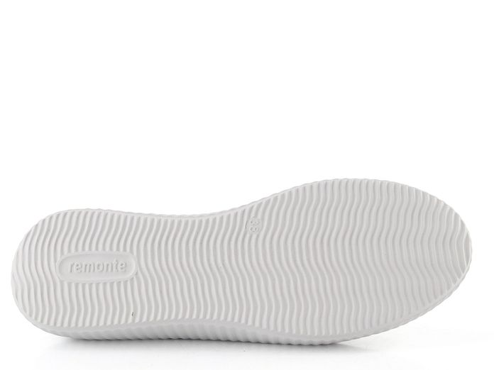 Remonte bílé prořezávané polobotky D3E06-80