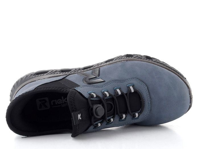 Rieker Sport prozouvací polobotky modro-černé M6065-12