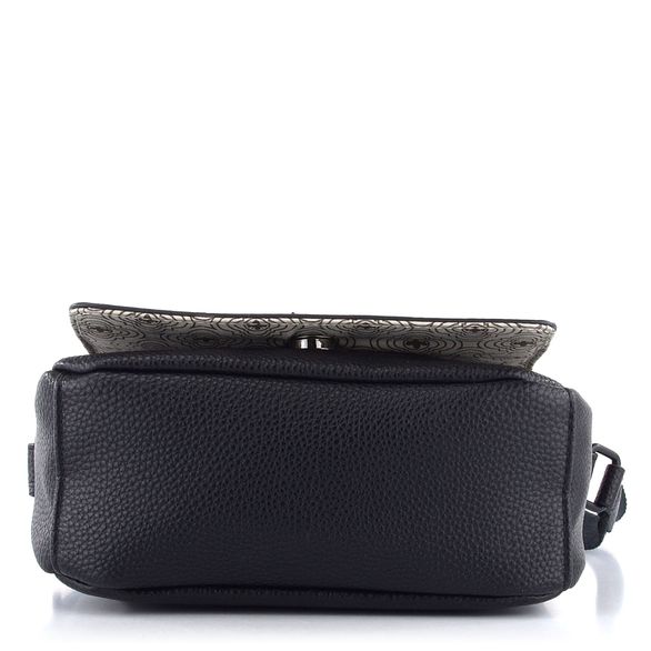 Rieker malá černá crossbody kabelka s potiskem H1455-02