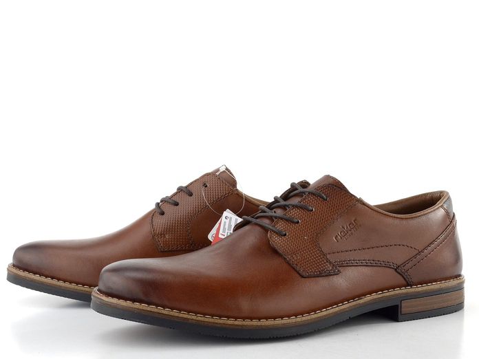 Rieker pánské elegantní polobotky hnědé 13523-24