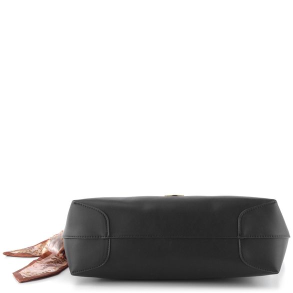Rieker černá shopper kabelka s mašlí H1507-00