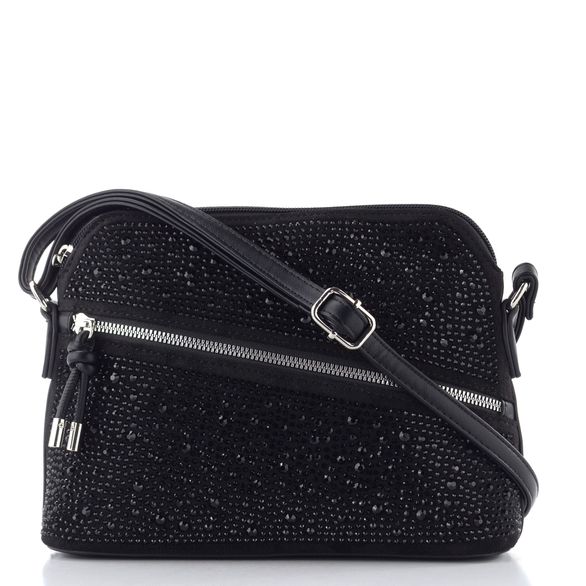 Rieker třpytivá crossbody kabelka černá H1031-91