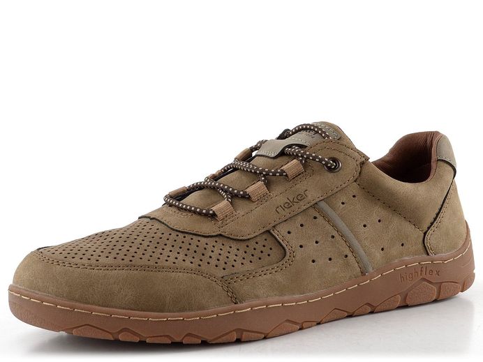 Rieker pánské ležérní polobotky pfeffer/pietra 08351-64