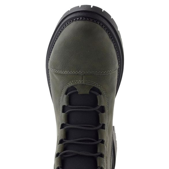 Rieker šněrovací kotník s membránou forest/schwarz Y3163-54