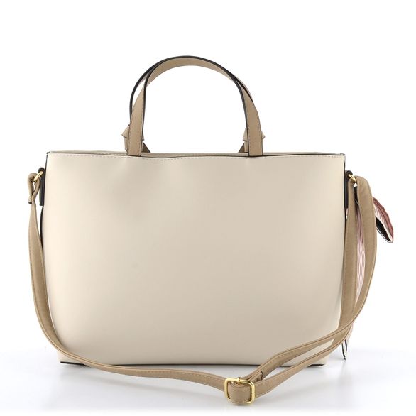Rieker krémová shopper kabelka s mašlí H1507-60