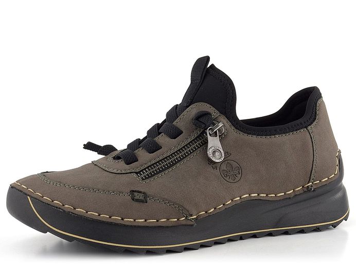 Rieker nazouvací sneakers polobotky tmavě šedé 51568-45