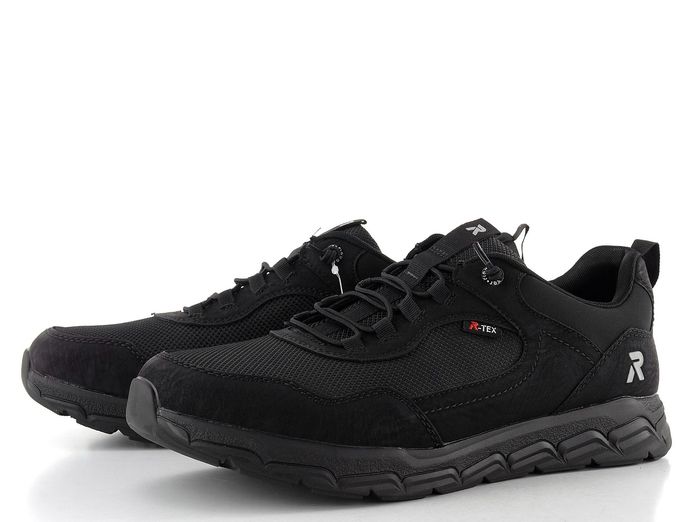 Rieker Sport pánské černé tenisky s membránou 09105-00