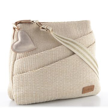 Rieker crossbody kabelka se srdcem muschel/palegold H1004-62