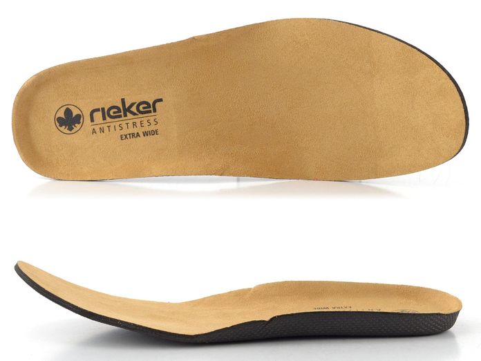 Rieker pánské prozouvací polobotky černé 03354-06