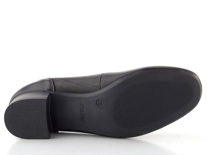 Rieker černé lodičky se sponou 43453-00