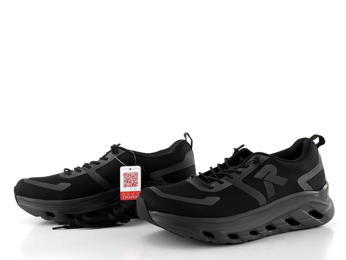 Rieker Sport pánské černé tenisky U3504-00