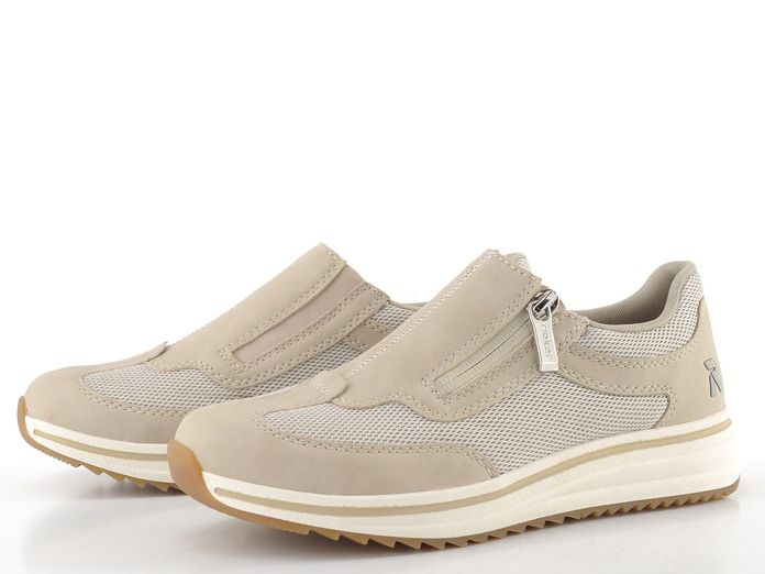 Rieker Sport zipové tenisky ginger/marble L5854-62