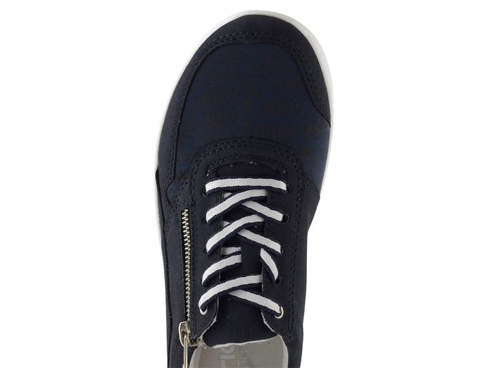 Rieker tenisky se zipem tmavě modré N8114-14