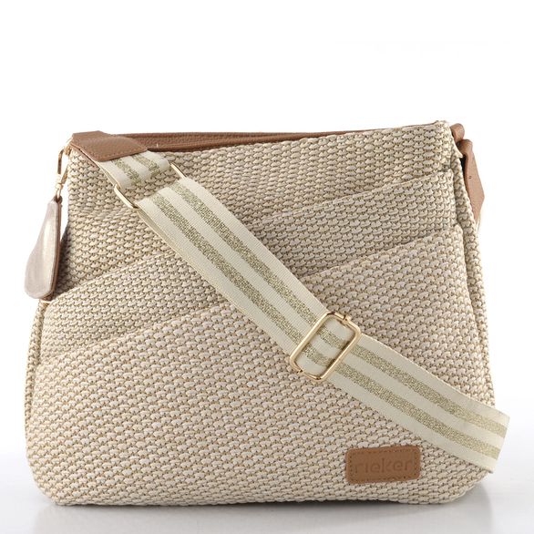 Rieker crossbody kabelka se srdcem muschel/palegold H1004-62