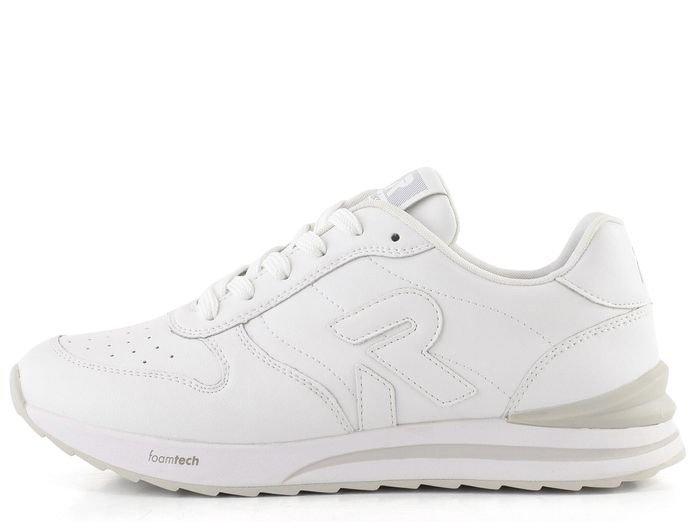 Rieker Sport kožené bílé tenisky W2401-80