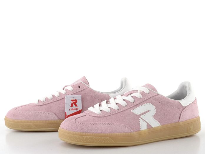 Rieker Sport růžové tenisky W2200-34