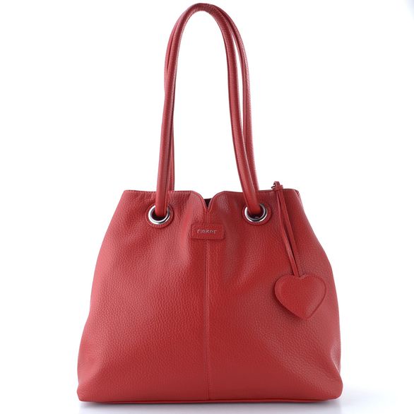 Rieker červená shopper kabelka přes rameno flamme H1021-33