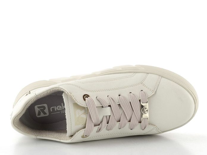 Rieker Sport dámské tenisky offwhite W2601-82