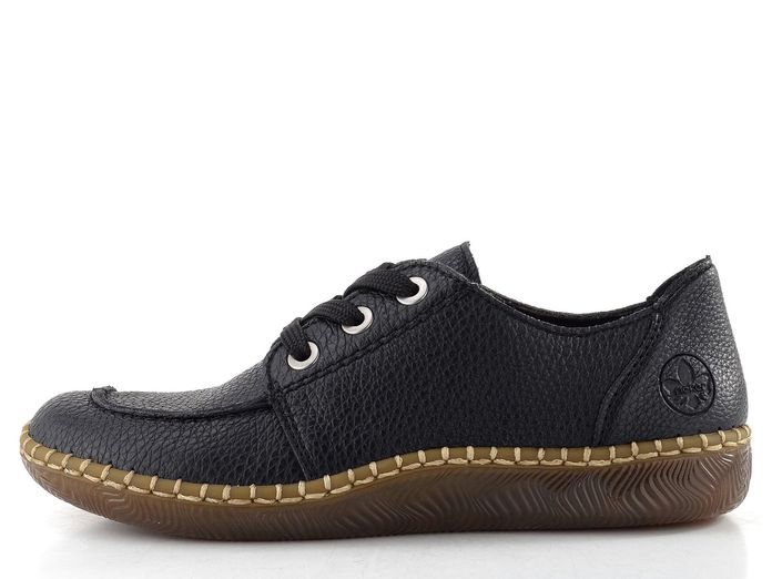 Rieker šněrovací polobotky černé N2402-00