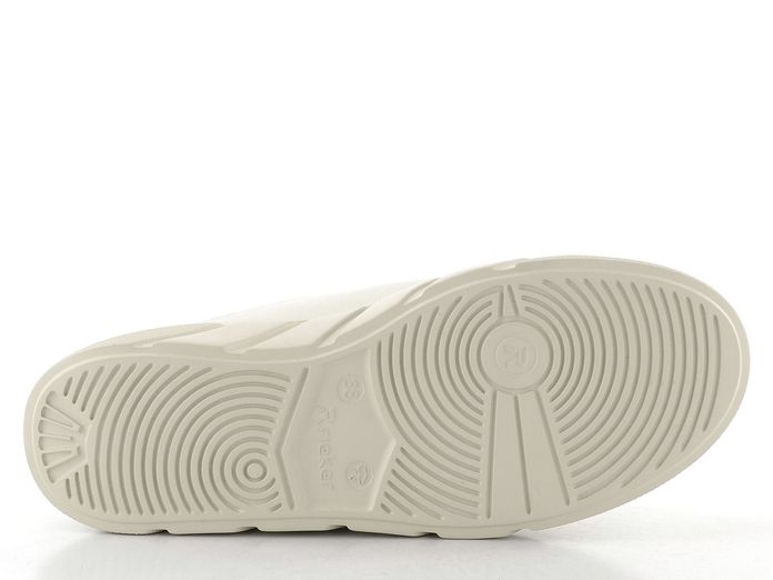 Rieker Sport dámské tenisky offwhite W2601-82