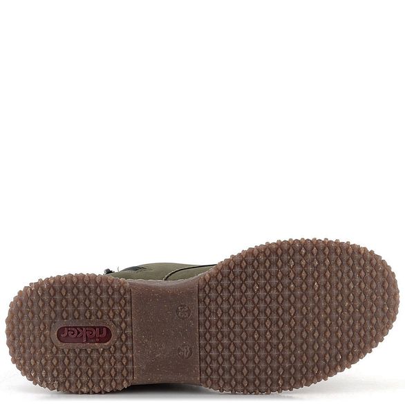 Rieker šněrovací kotník zelený Y8441-54