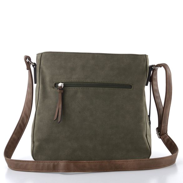 Rieker dámská crossbody kabelka khaki/brown H1340-54