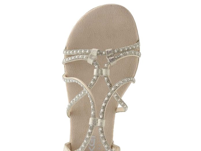 Rieker páskové sandály na podpatku beige-gold 64970-60