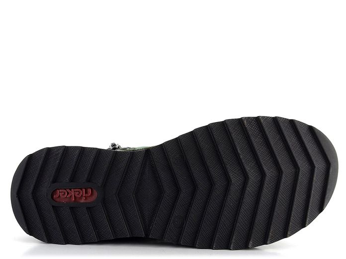 Rieker šněrovací kotník zelený 71510-52