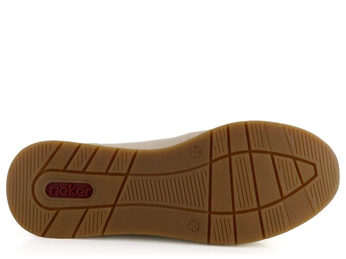 Rieker béžové sportovní mokasíny 58944-60