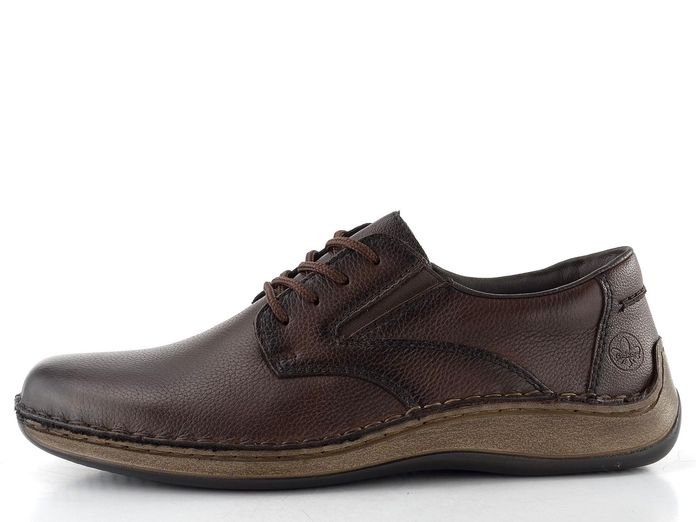 Rieker pánské polobotky tmavě hnědé 05211-25