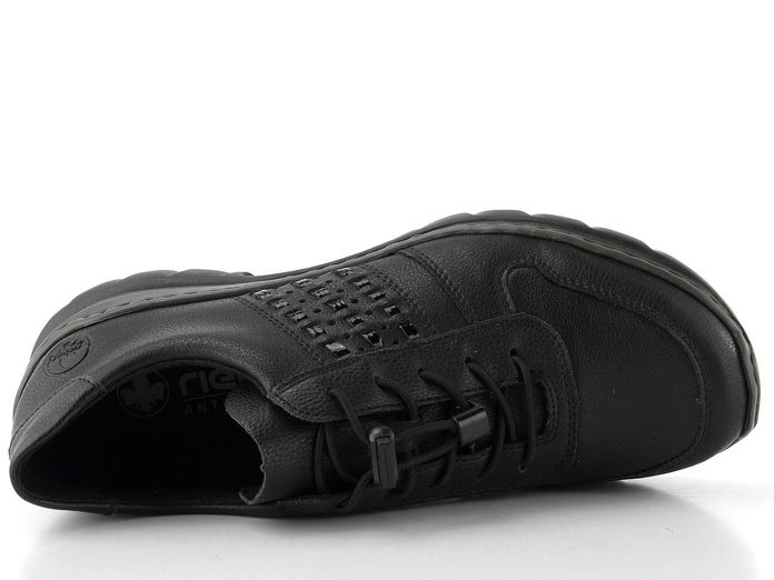 Rieker černé prozouvací polobotky L32F3-00